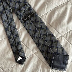 Banana Republic Gray, Green, and Blue Men's Tie